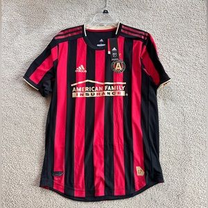 Atlanta United home shirt Brooks Lennon player version print by adidas
